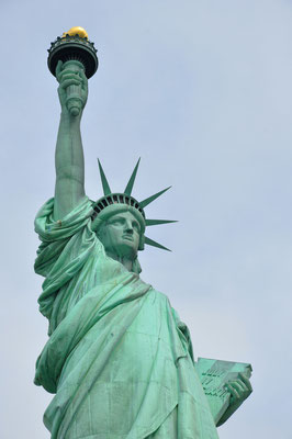 Auf Liberty Island: Die Freiheitsstatue
