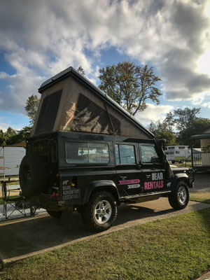auf dem Newmarket Gardens Caravan Park