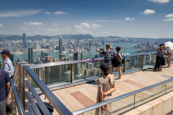 Victoria Peak - Aussicht über Hong Kong
