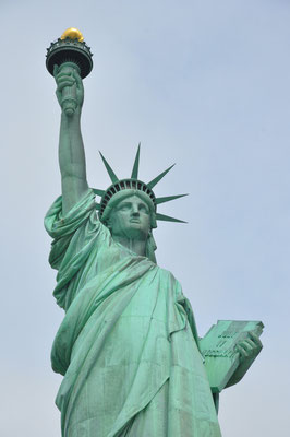 Auf Liberty Island: Die Freiheitsstatue