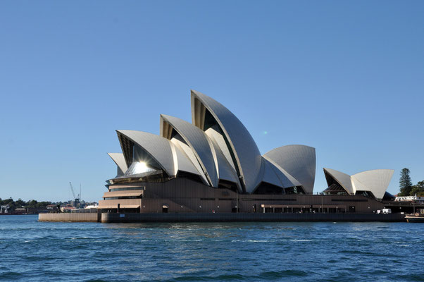 Opera von der Fähre (Circular Quay-Darling Harbour) aus