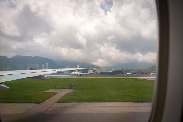 Hongkong Airport - wir starten