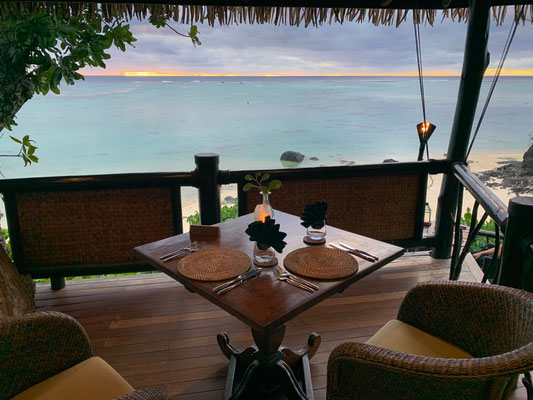 Pacific Resort, Aitutaki - Restaurant Rapae Bay 