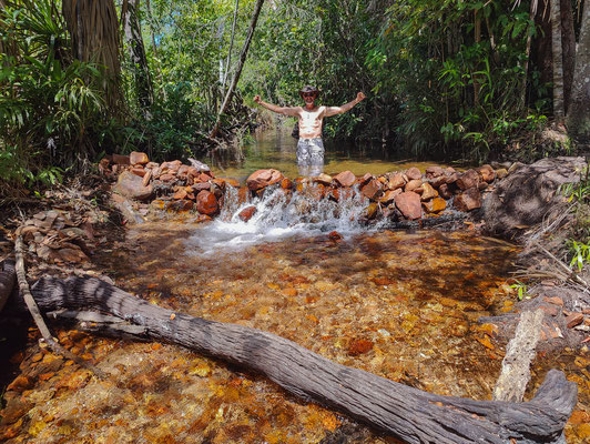 Litchfield Nationalpark - ein Bad am Walker Creek