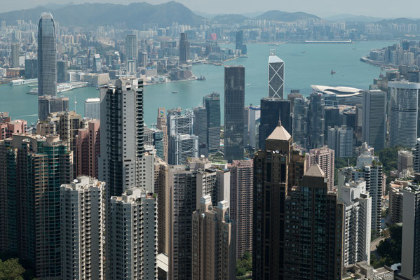 Victoria Peak - Aussicht über Hong Kong