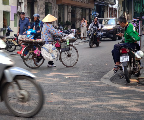 Hanoi - unterwegs im Old Quarter