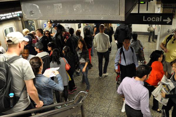 Bahnsteig Subway