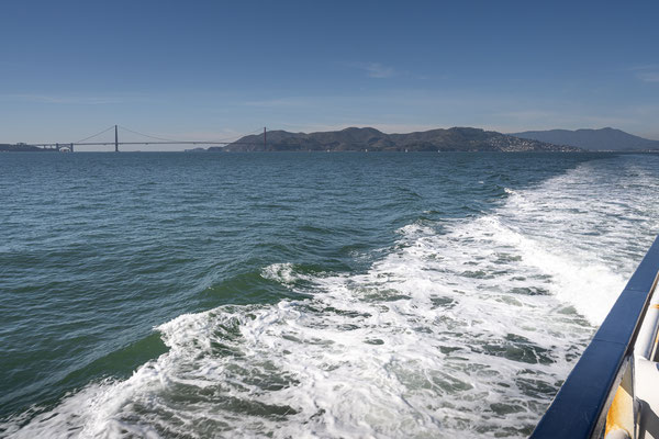 Sausalito Ferry - Fahrt zur Fisherman's Wharf