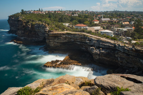 Vaucluse aus der Sicht vom The Gap Heritage Trail
