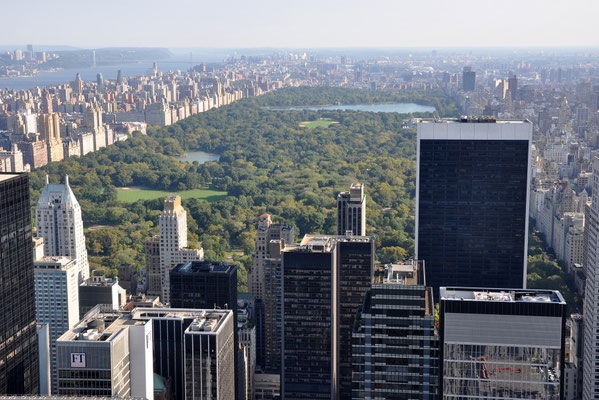 Auf dem Rockefeller Center - Top of the Rocks