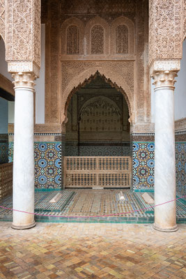 Marrakesch - Saadier Gräber