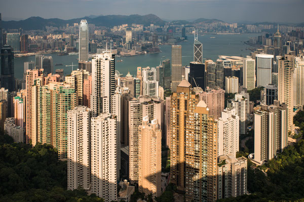 Aussicht vom Hongkong Peak