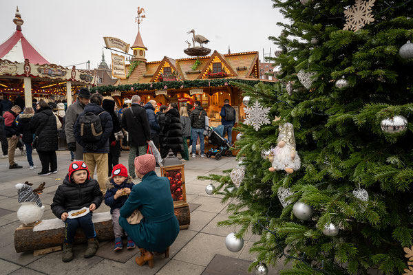 Colmar - Weihnachtsmarkt am 'Place Rapp'