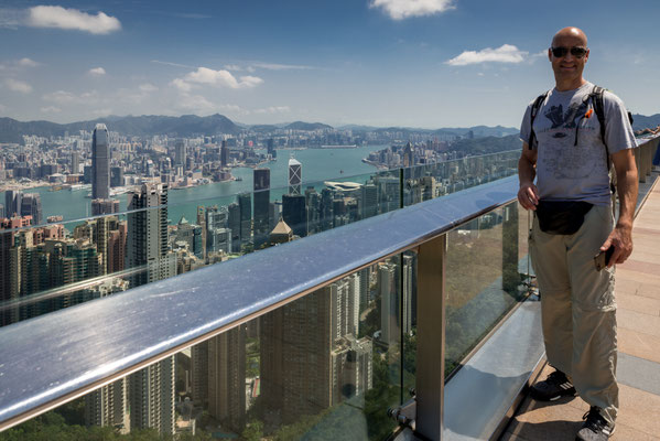 Victoria Peak - Aussicht über Hong Kong