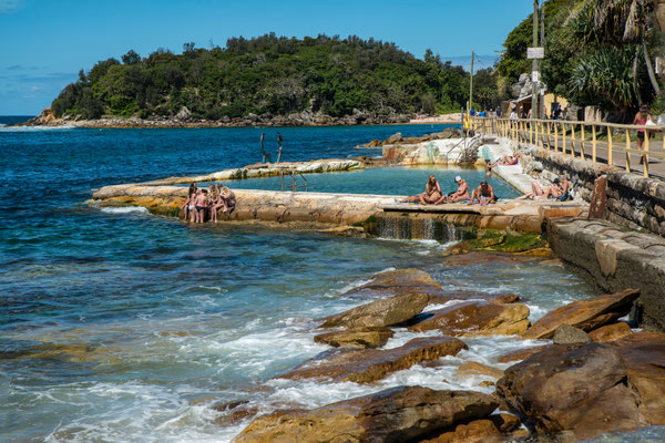 Spaziergang zum Shelly Beach