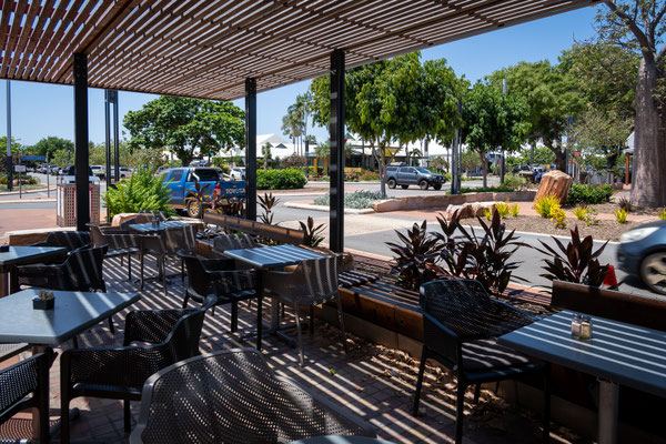 Broome - Chinatown - im Dragonfly Cafe