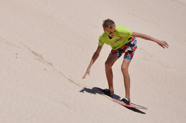 Kangaroo Island - Little Sahara - Sandboarding