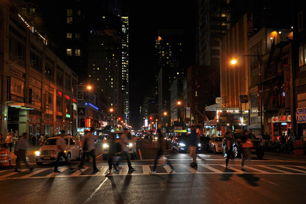Unterwegs zum Times Square
