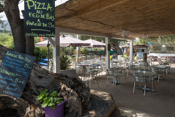 2016 - Camping 'Les Oliviers', das Restaurant
