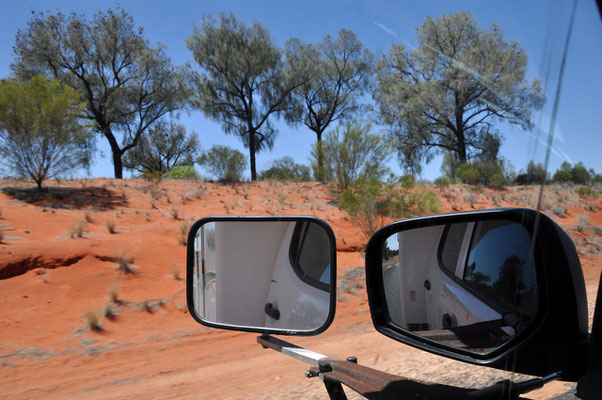 Unterwegs Richtung Uluru