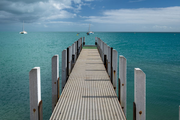 Monkey Mia, Shark Bay - Monkey Mia Dolphin Resort, der Pier