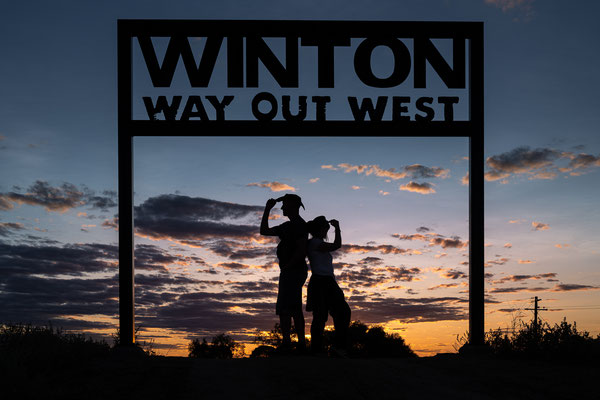 Winton Sunset Sign