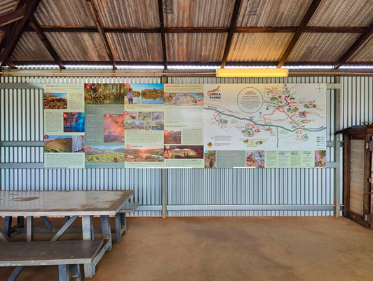 Cheela Plains Station, irgendwo in der Pilbara - das Camp Kitchen