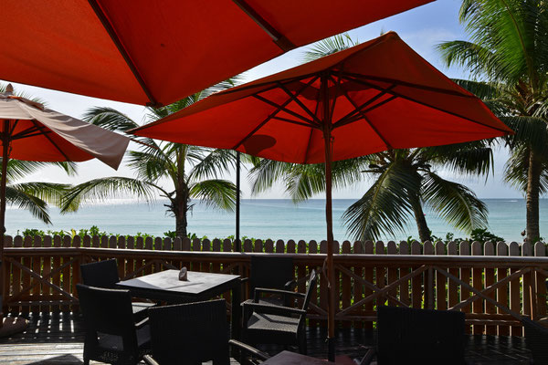 Pizzeria beim Hotel 'Beau Vallon'