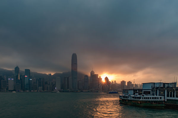 Aussicht von Kowloon