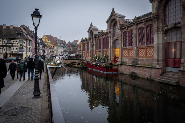 Altstadt von Colmar, La Petite Venise - weihnachtlich