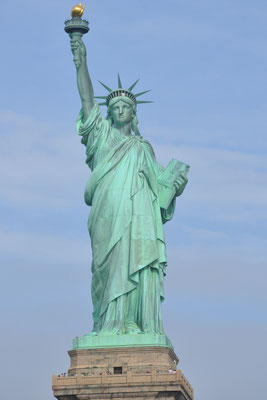 Von der Fähre aus: Lady Liberty