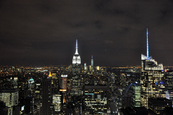 Aussicht vom Rockefeller Center - Top of The Rocks
