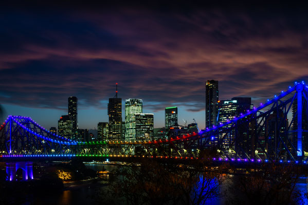 Sunset Story Bridge