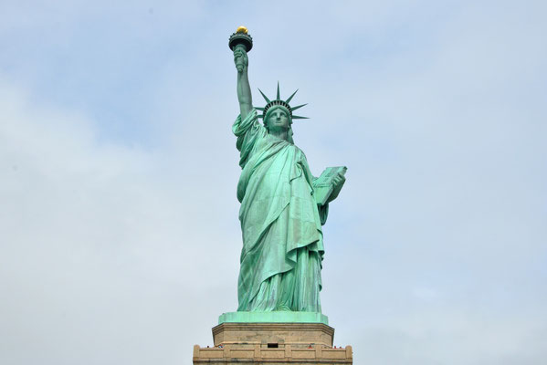 Auf Liberty Island: Die Freiheitsstatue