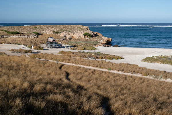 Maggie's Camp, Ningaloo Coast am frühen Morgen