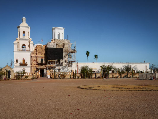 Tucson - Mission Xavier le Bex (leider wird ein Turm renoviert)