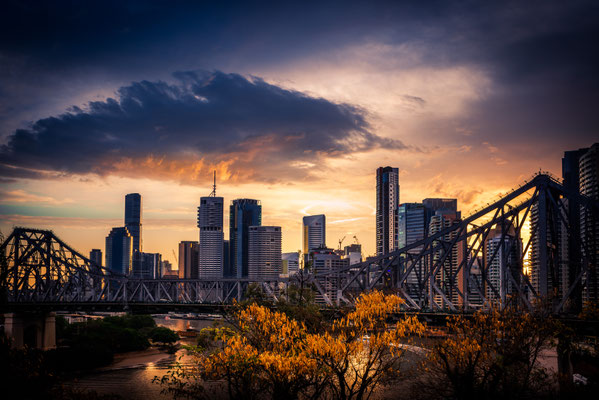 Sunset Story Bridge
