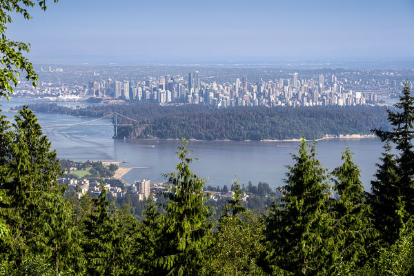 Cypress Lookout - Sicht auf Stanley Park und Vancouver City
