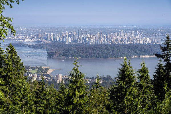 Cypress Lookout - Sicht auf Stanley Park und Vancouver City