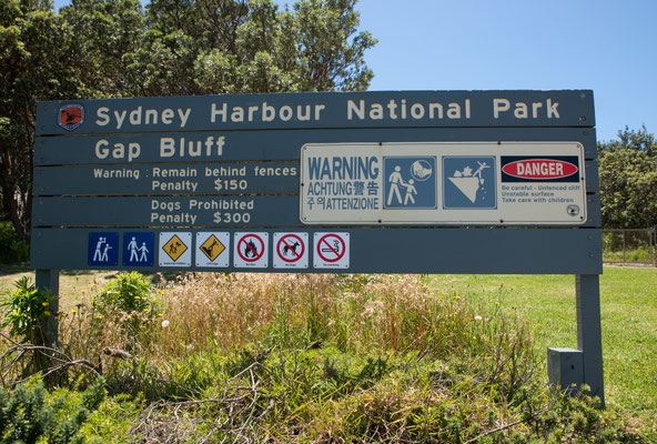 Sydney Harbour National Park, The Gap