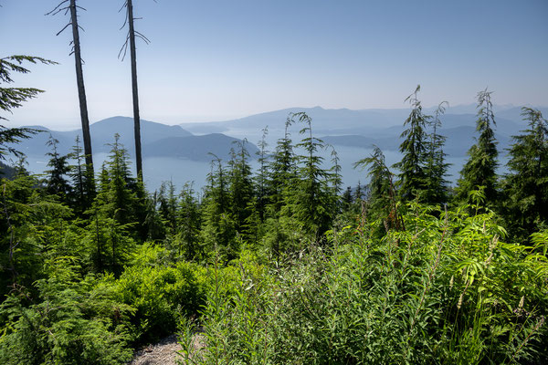 Cypress Provincial Park - Bowen Lookout, Sicht auf Vancouver Island