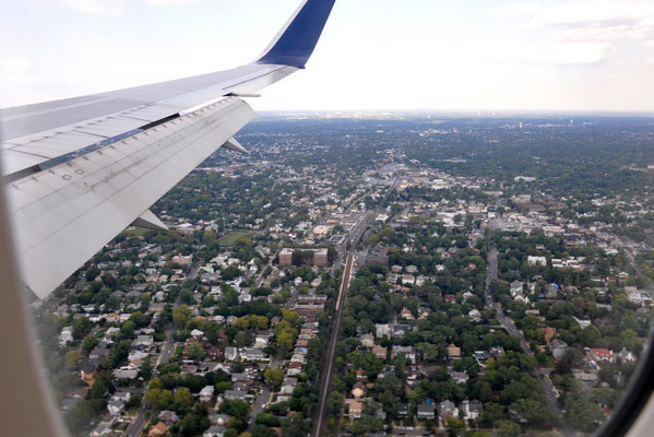 Landeanflug Flughafen JFK