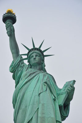 Auf Liberty Island: Die Freiheitsstatue