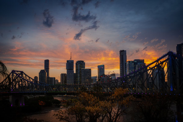 Sunset Story Bridge