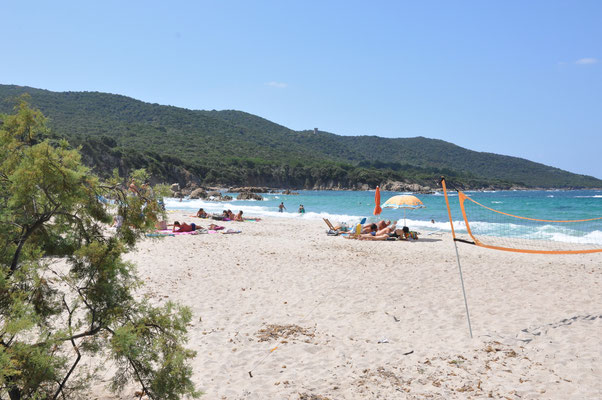 2011 - Camping 'Cupabia', der Strand