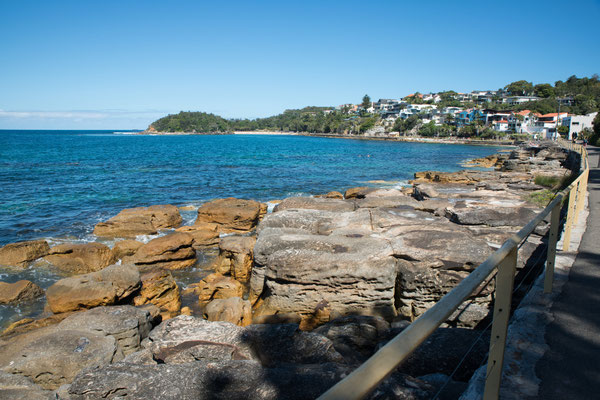 Spaziergang zum Shelly Beach 