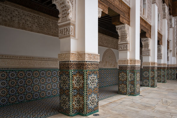 Medersa Ben Youssef / Koranschule - der Innenhof