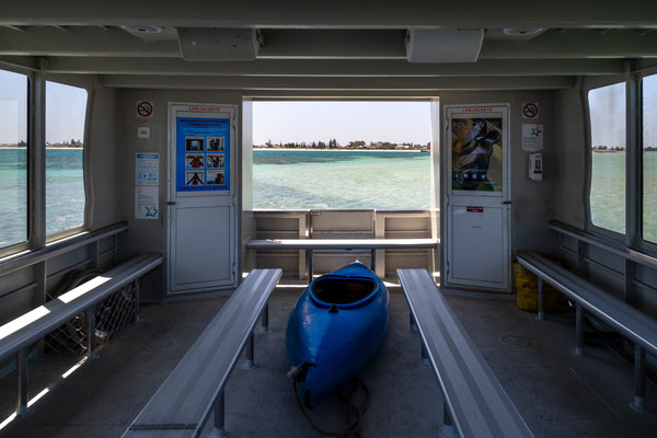 Penguin Island, Rockingham - auf der Fähre nach Penguin Island
