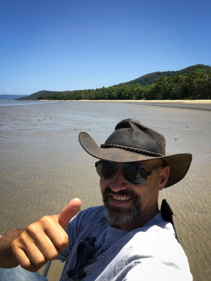 Wonga Beach bei Ebbe