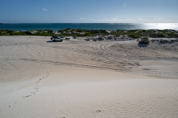 Lancelin Sand Dunes, Lancelin - Dünen und Meer